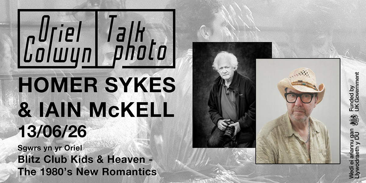 Hysbyseb TalkPhoto HOMER SYKES + IAIN McKell
